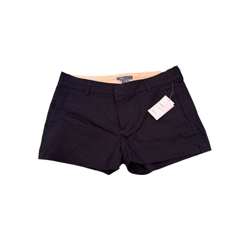 Vince Womens 5-Pocket Chino Shorts Size 2 White Cotton 3-Inch Inseam NWT $195